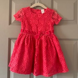 Carters Pink Dress size 18M
